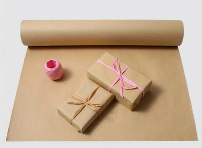 Kraft wrapping and shipping Paper roll 15" X 197"